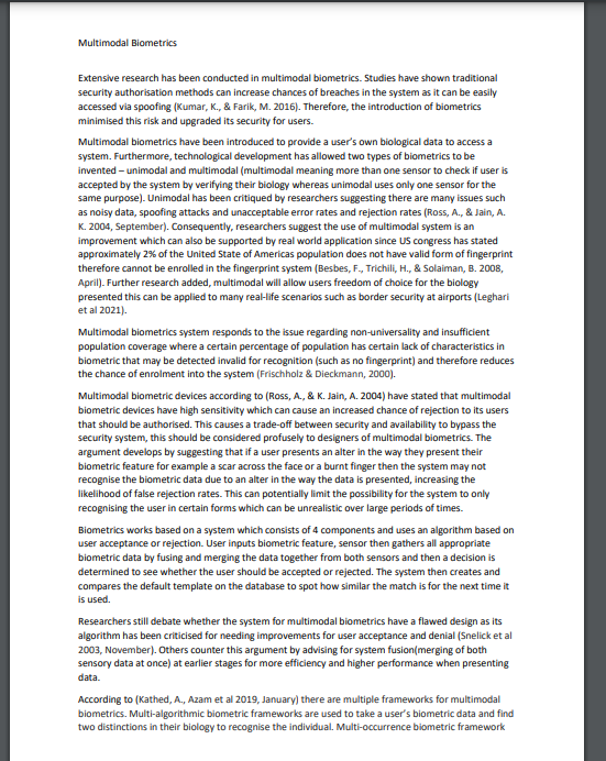 multimodal biometrics paper